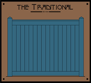 The Traditional - Click to make larger.